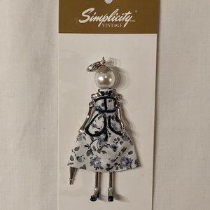 Simplicity Vintage By Design - Doll charms - Dorothy  A perfect gift for your...